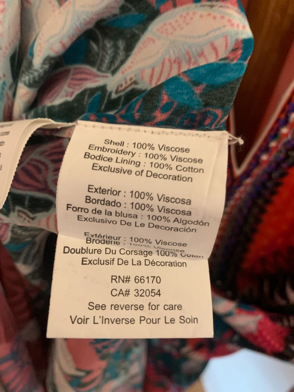 Anthropologie Bhanuni by Jyoti Floral Contrast Maxi Dress Size 10 Boho Beaded - Picture 6 of 8